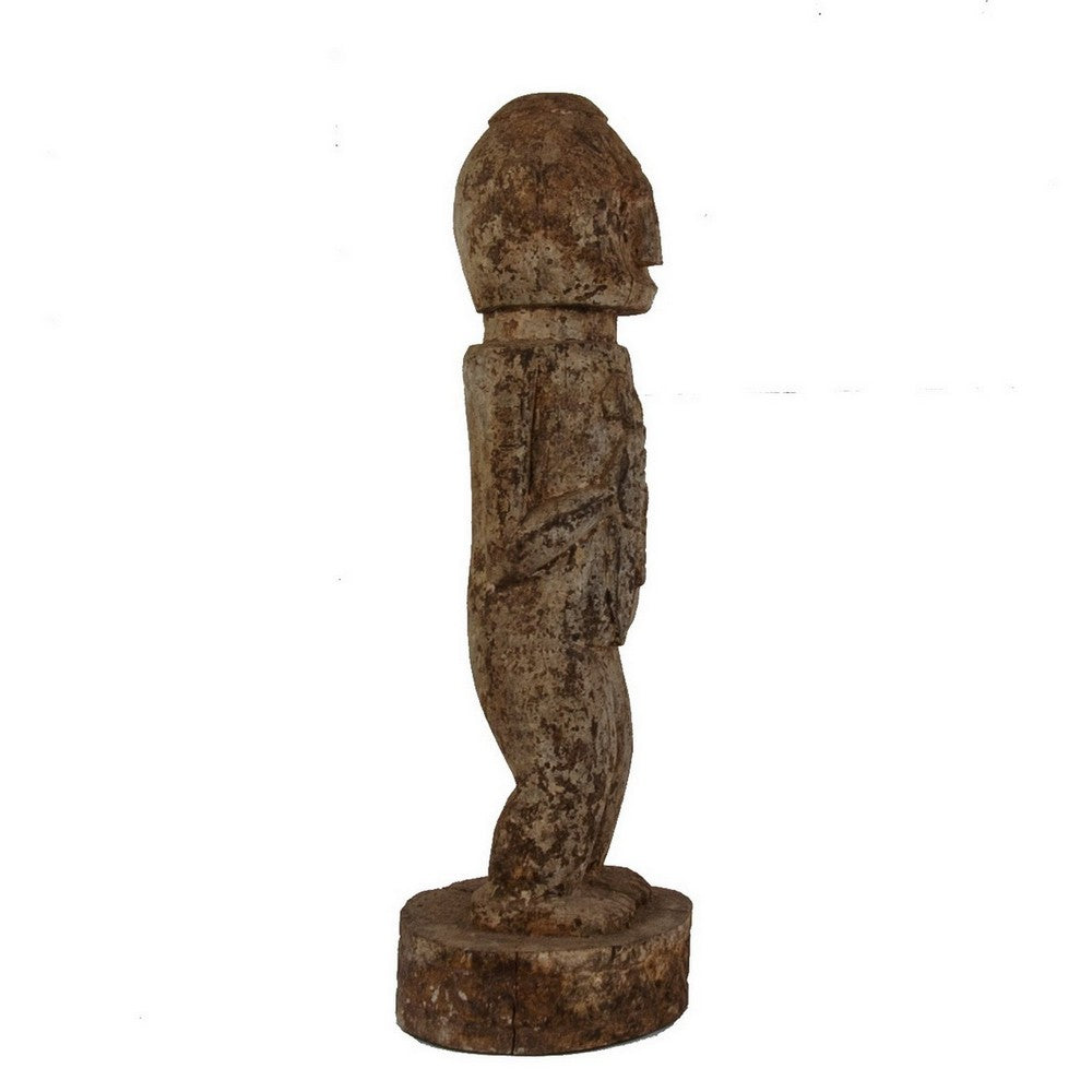 Antique Indonesian Wooden Carved Statue - Berbere Imports