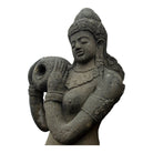 Indonesian Stone Standing Lady With Jug - Berbere Imports