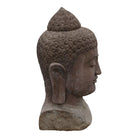 Indonesian Large Stone Buddha Head - Berbere Imports