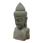 Indonesian Large Stone Buddha Head - Berbere Imports