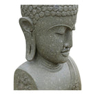 Indonesian Large Stone Buddha Head - Berbere Imports