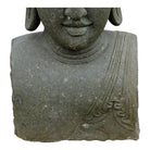 Indonesian Large Stone Buddha Head - Berbere Imports