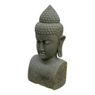 Indonesian Large Stone Buddha Head - Berbere Imports