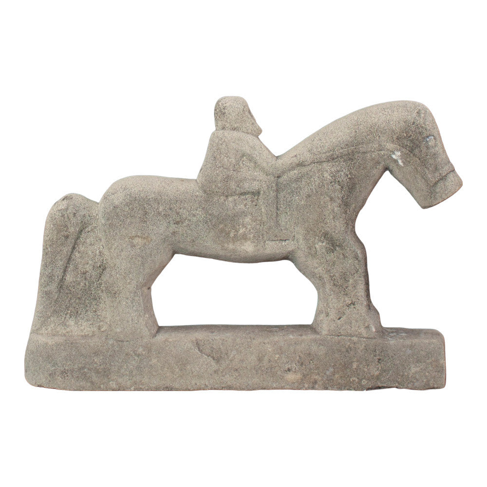 Vintage Indonesian Stone Sumba Horse - Berbere Imports