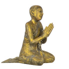 Vintage Thai Wooden Buddha In Wood - Berbere Imports