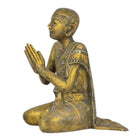 Vintage Thai Wooden Buddha In Wood - Berbere Imports