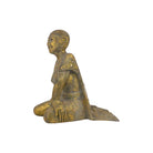 Vintage Thai Wooden Buddha In Wood - Berbere Imports