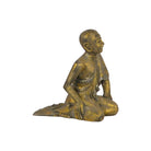 Vintage Thai Wooden Buddha In Wood - Berbere Imports