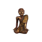 Vintage Thai Wooden Buddha In Wood - Berbere Imports