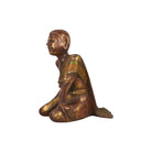 Vintage Thai Wooden Buddha In Wood - Berbere Imports