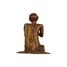 Vintage Thai Wooden Buddha In Wood - Berbere Imports