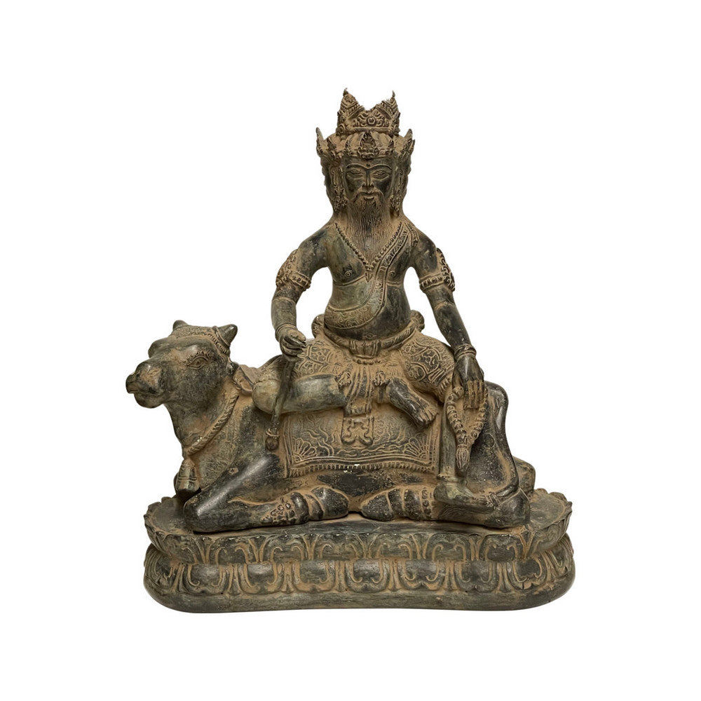 Vintage Thai Bronze Statue - Berbere Imports