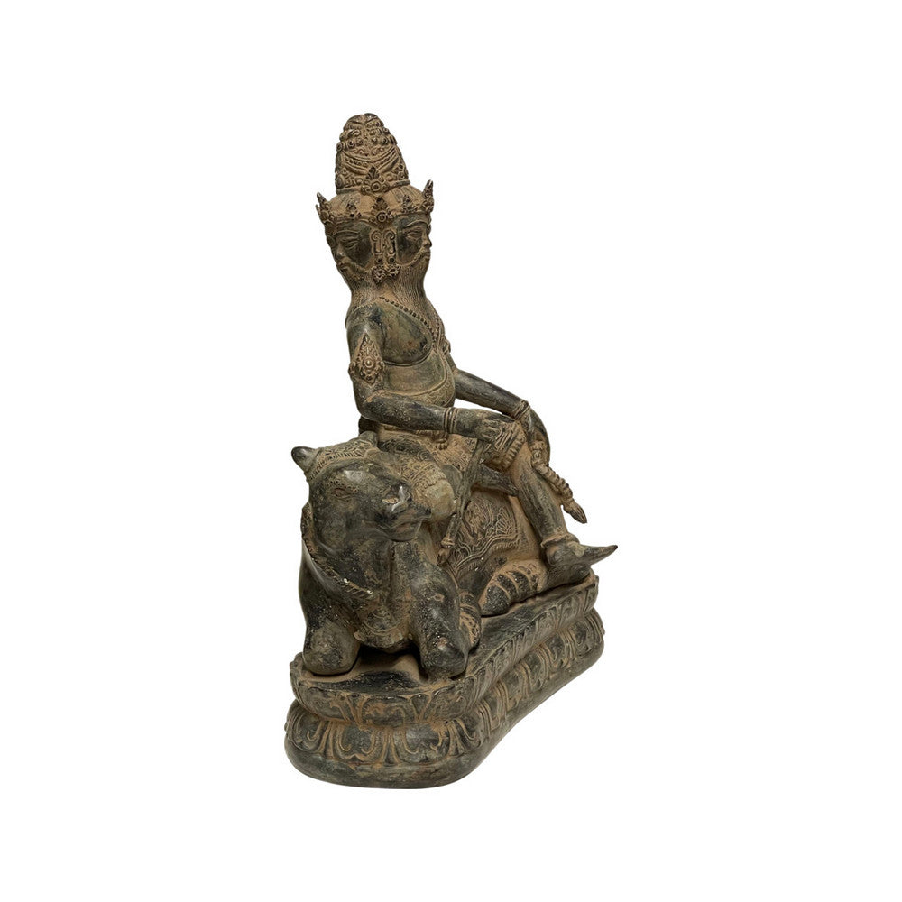 Vintage Thai Bronze Statue - Berbere Imports