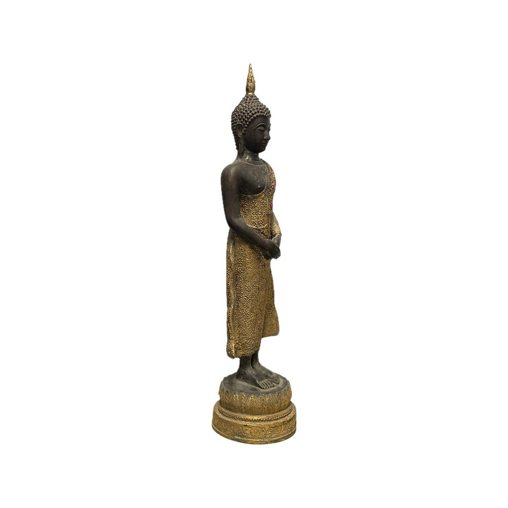 Antique Thai Bronze Figurine - Berbere Imports