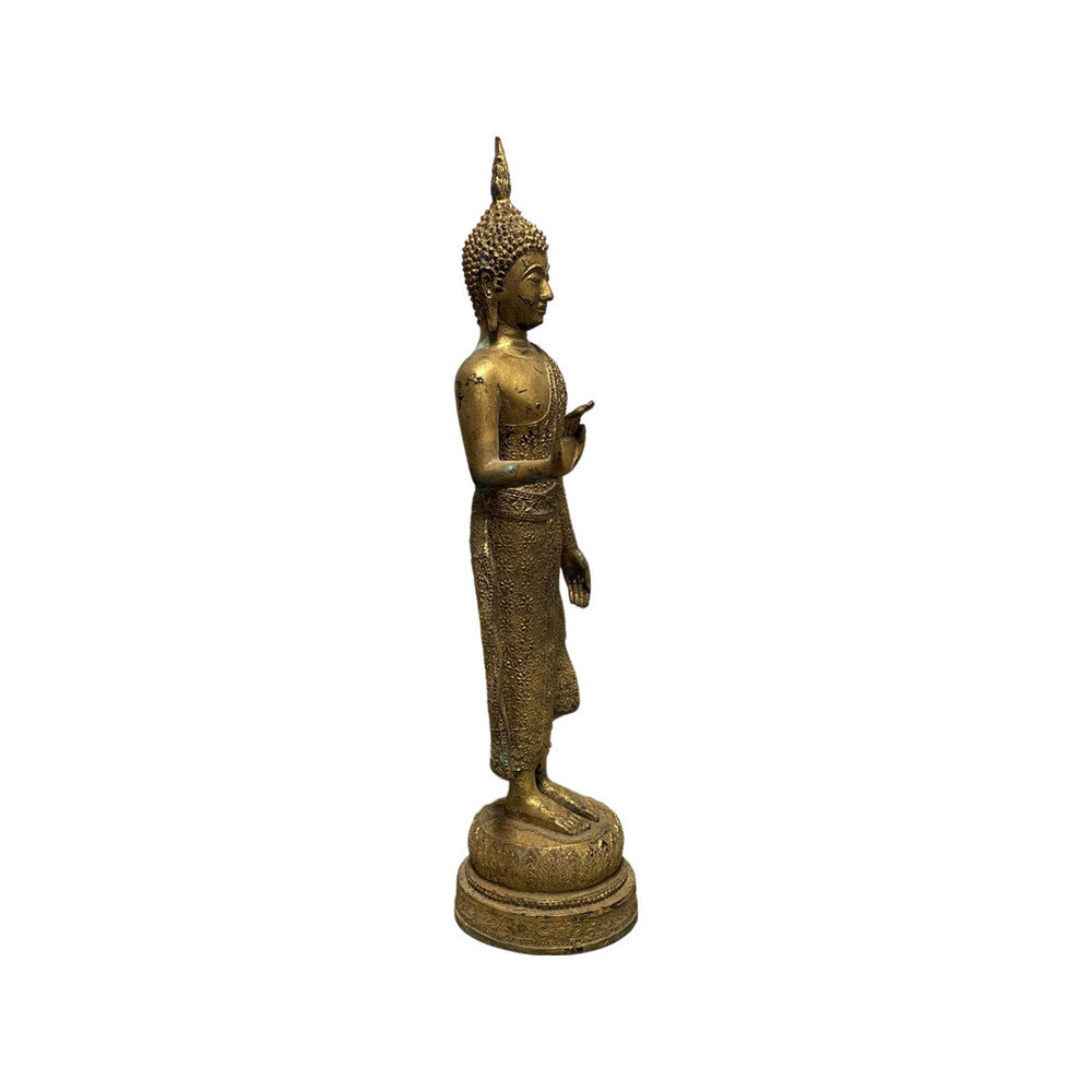 Antique Thai Bronze Figurine - Berbere Imports