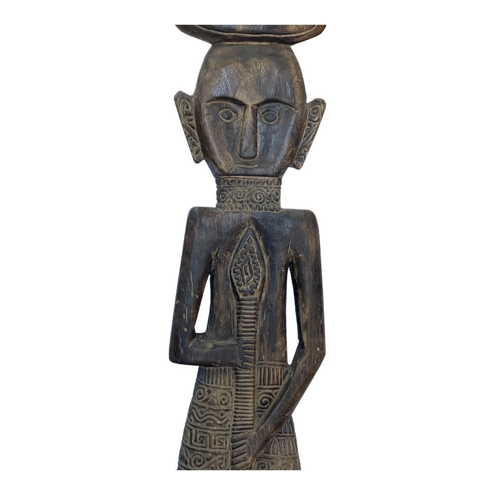 Indonesian Wooden Statue - Berbere Imports
