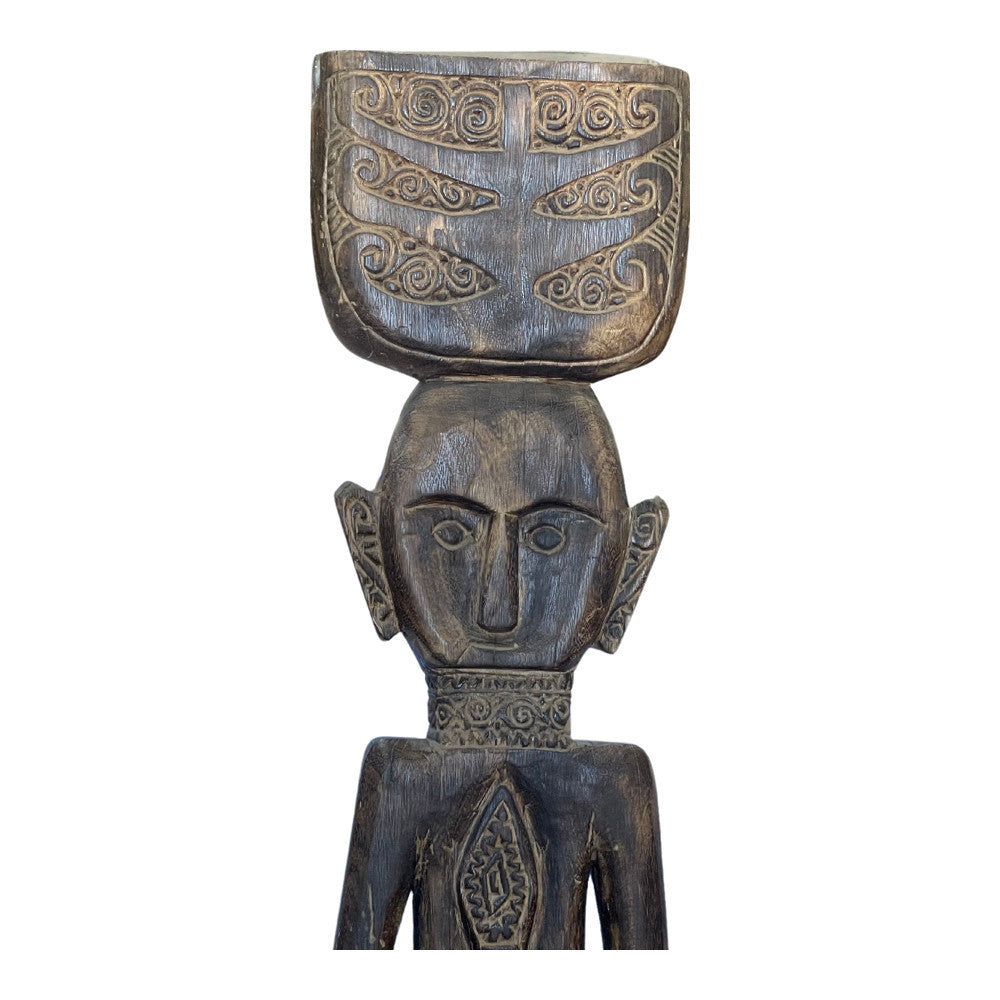 Indonesian Wooden Statue - Berbere Imports