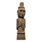 Indonesian Wooden Statue On Stand - Berbere Imports