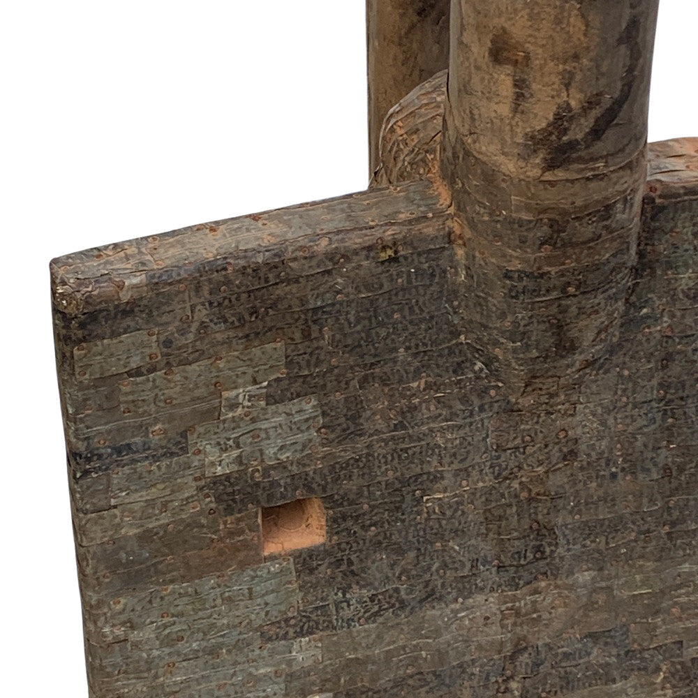 Antique Wooden Senufo Bird Statue 439-001, 56.5" H – from Africa, view 7 of 10