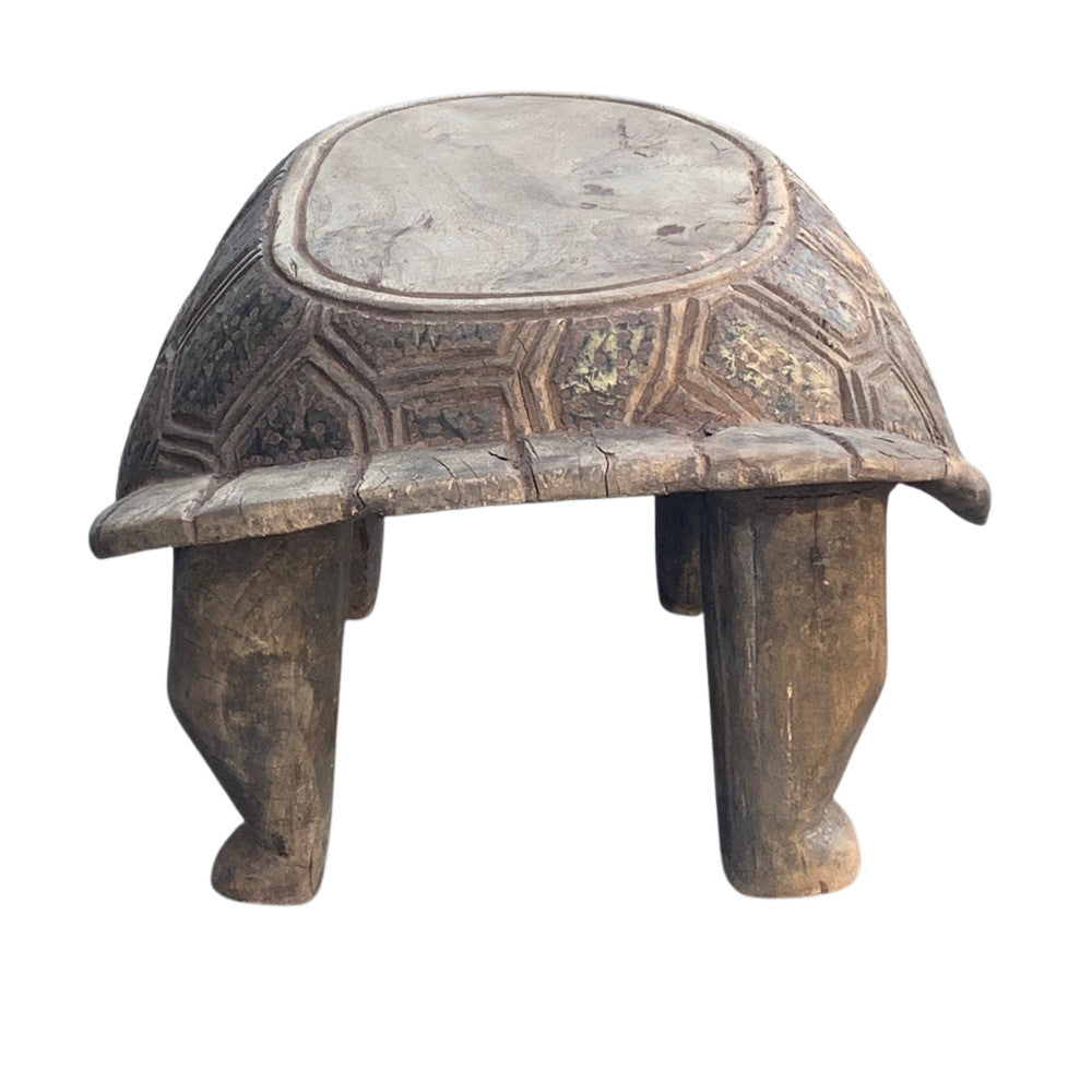 Vintage African Wooden Turtle - Berbere Imports