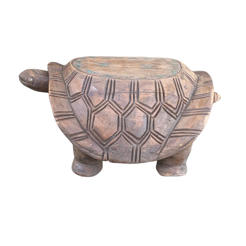 Vintage African Wooden Turtle - Berbere Imports