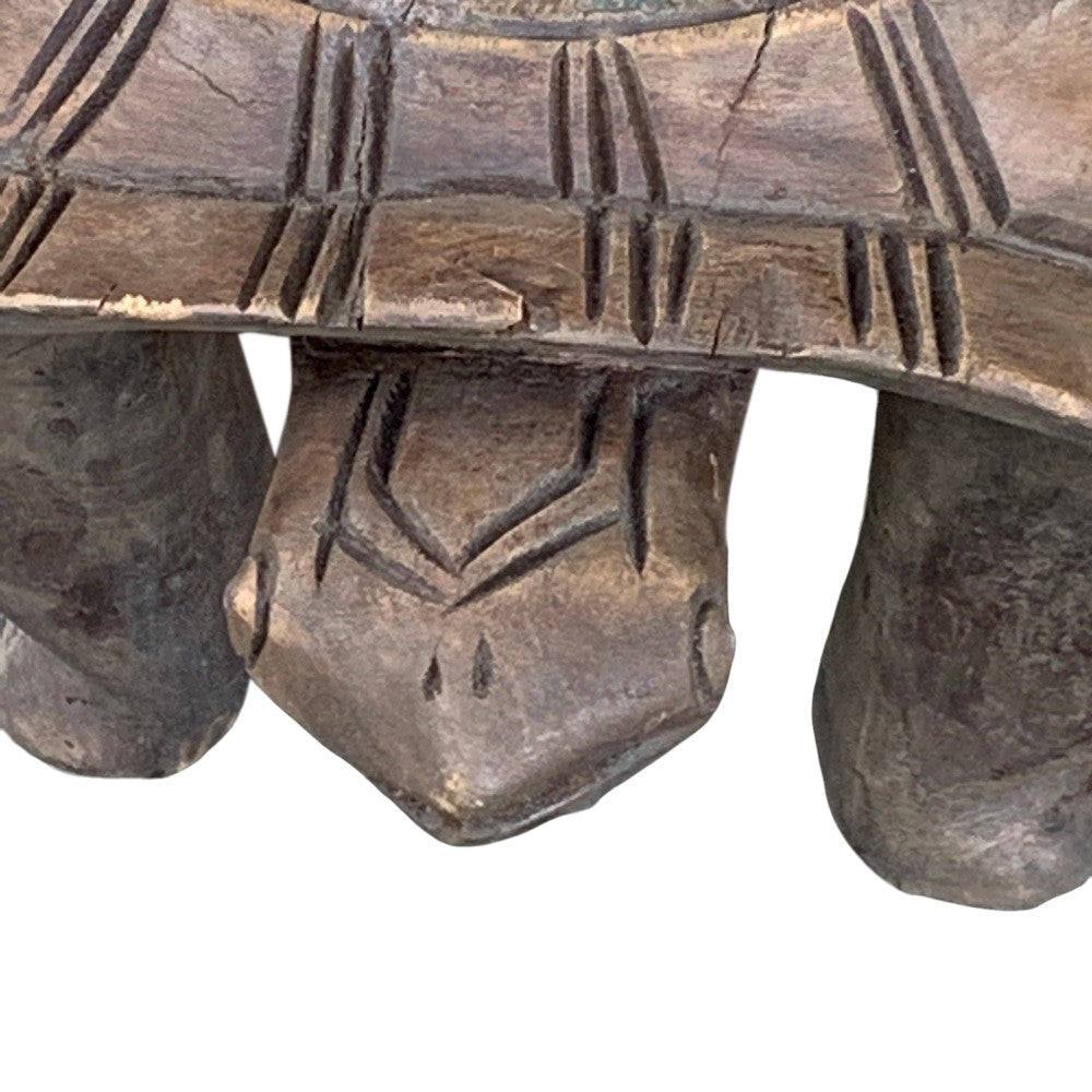 Vintage African Wooden Turtle - Berbere Imports