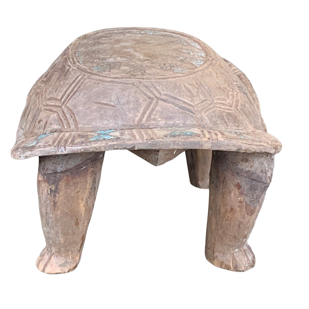 Vintage African Wooden Turtle - Berbere Imports