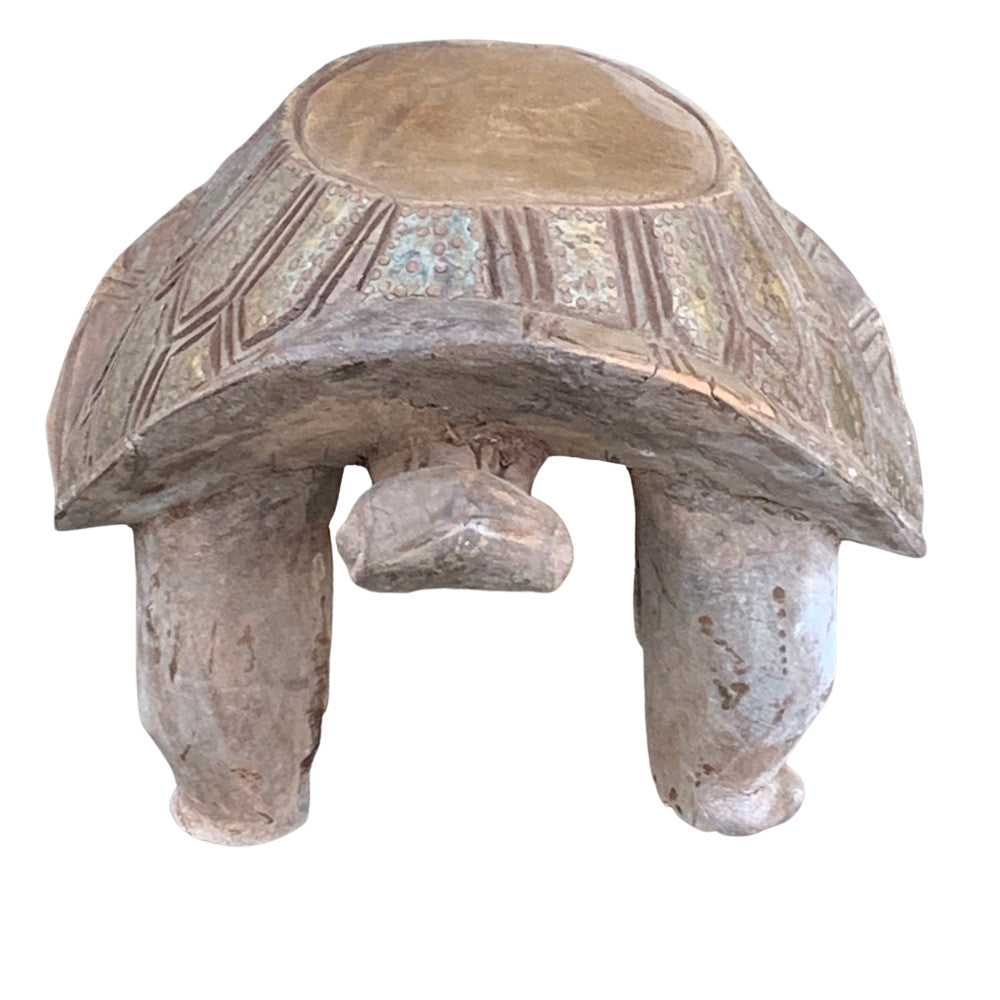 Vintage African Wooden Turtle - Berbere Imports