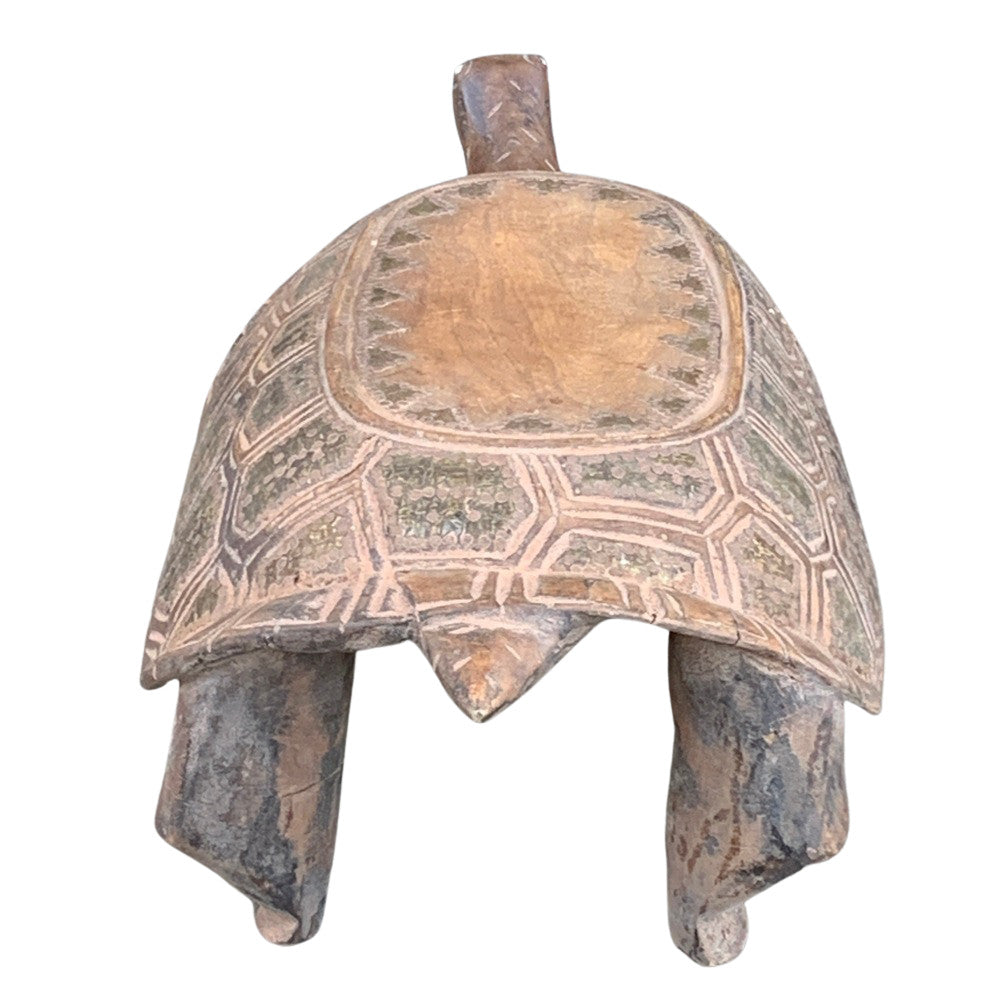 Vintage African Wooden Turtle - Berbere Imports