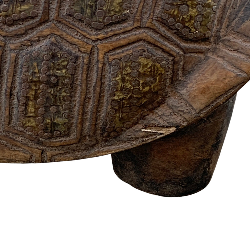 Vintage African Wooden Turtle - Berbere Imports