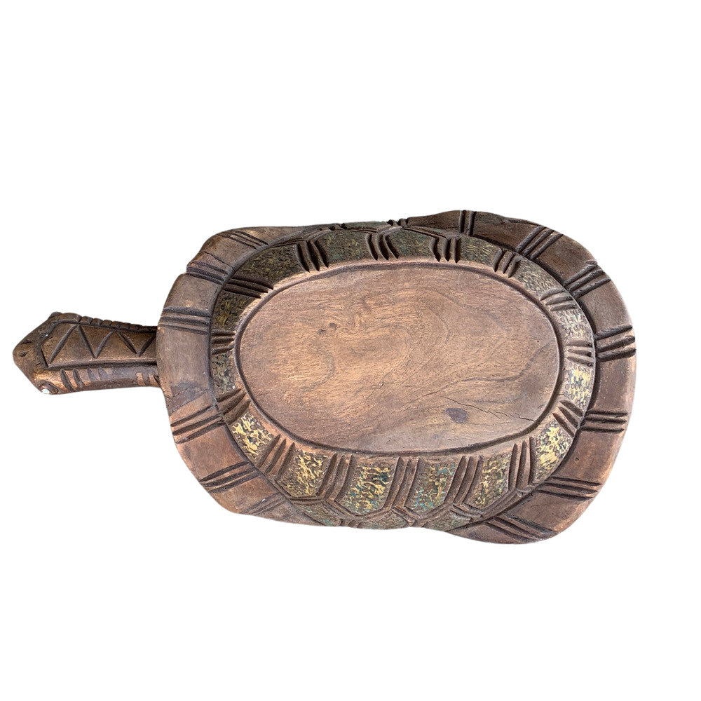 Vintage African Wooden Turtle - Berbere Imports