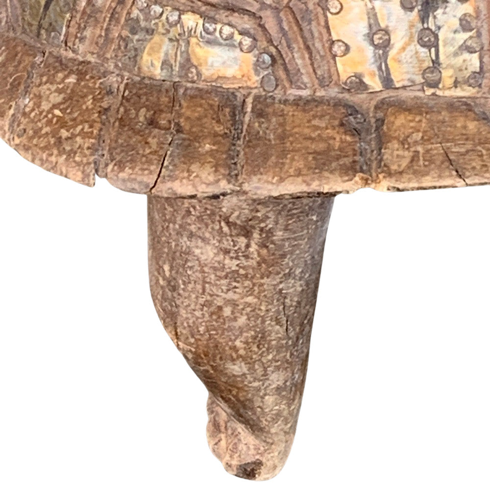 Vintage African Wooden Turtle - Berbere Imports