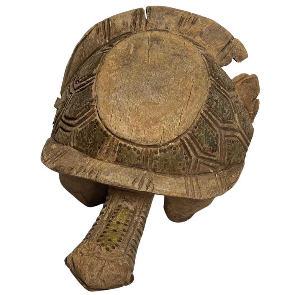 Vintage African Wooden Turtle - Berbere Imports