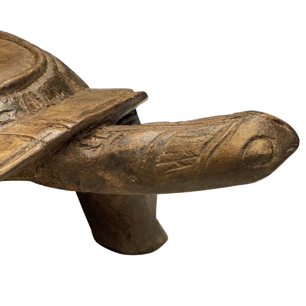 Vintage African Wooden Turtle - Berbere Imports