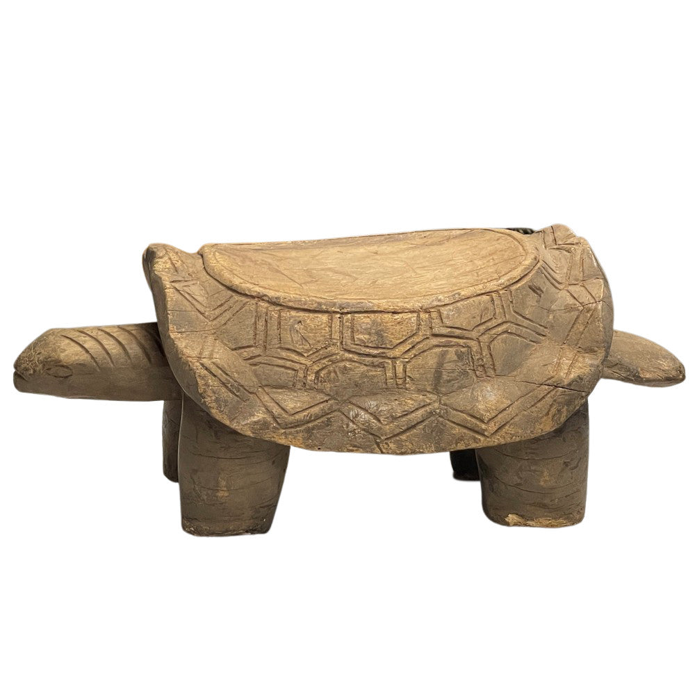 Vintage African Wooden Turtle - Berbere Imports