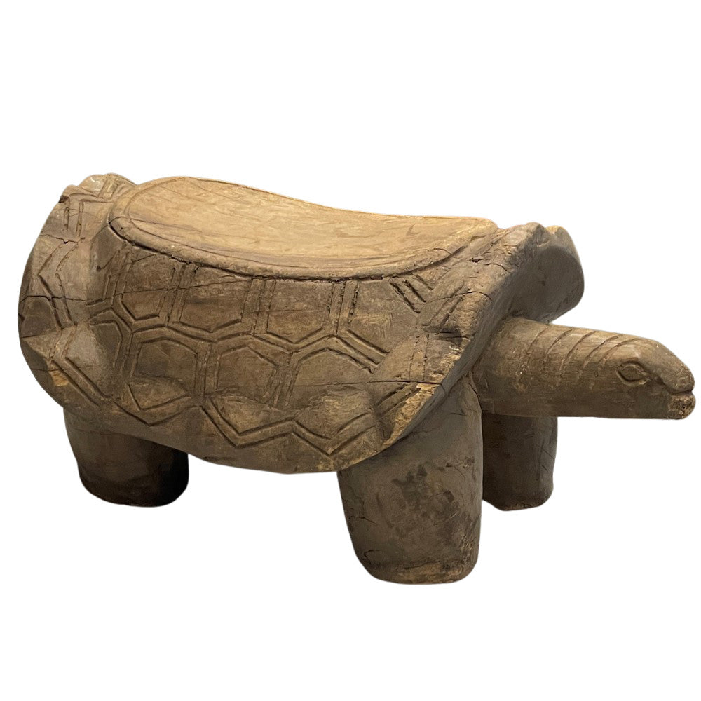 Vintage African Wooden Turtle - Berbere Imports