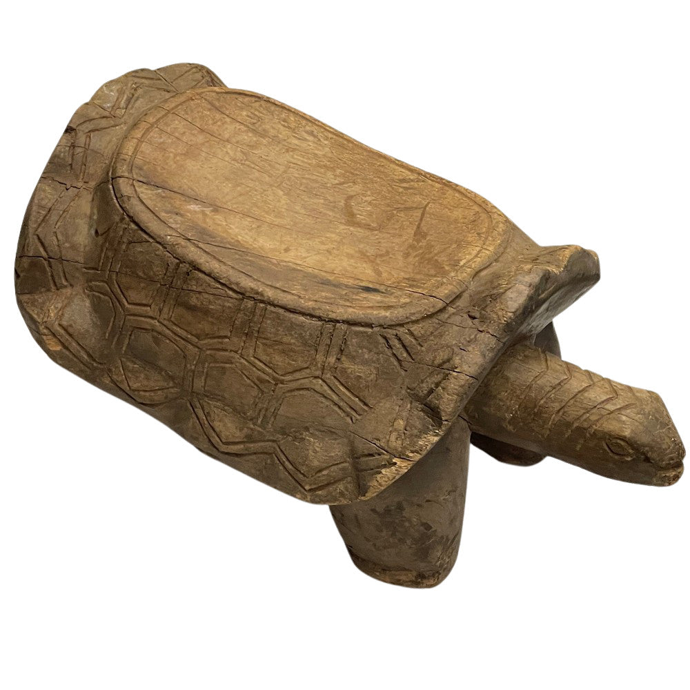 Vintage African Wooden Turtle - Berbere Imports