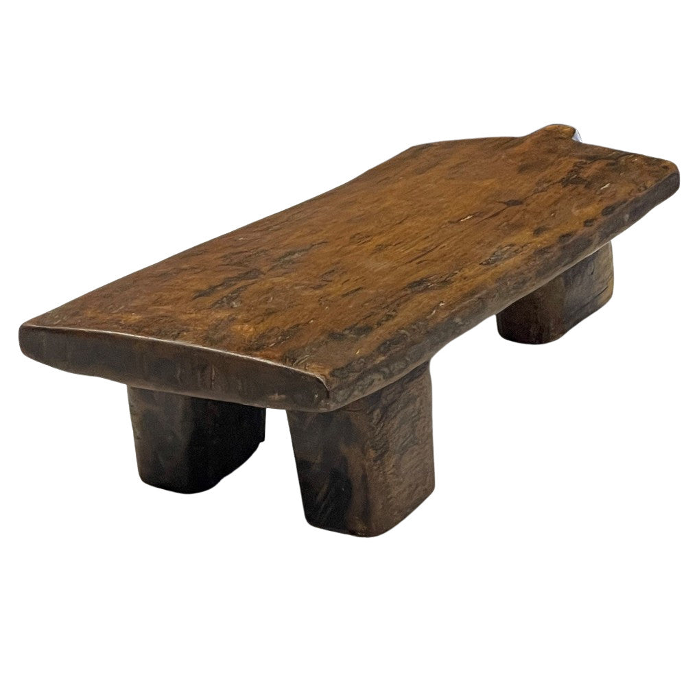 Vintage African Wooden Stool - Berbere Imports