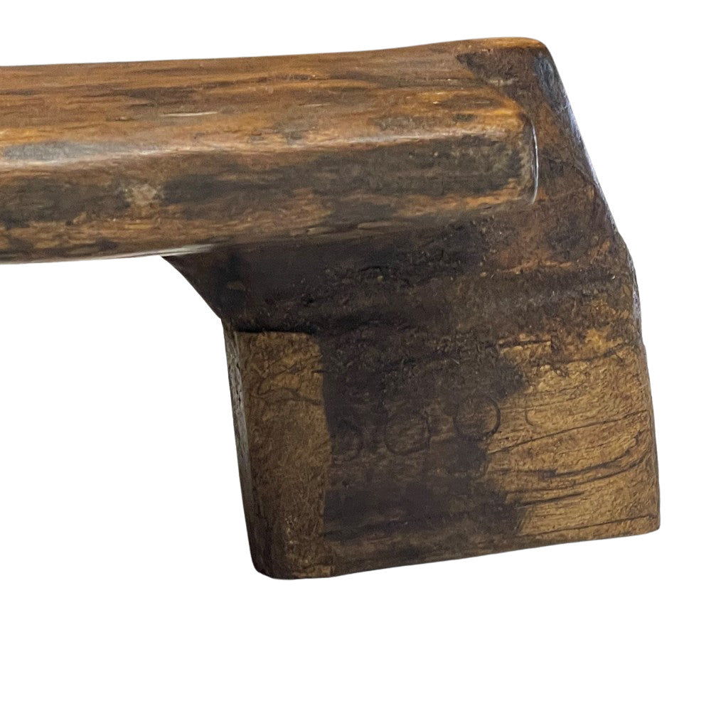 Vintage African Wooden Stool - Berbere Imports