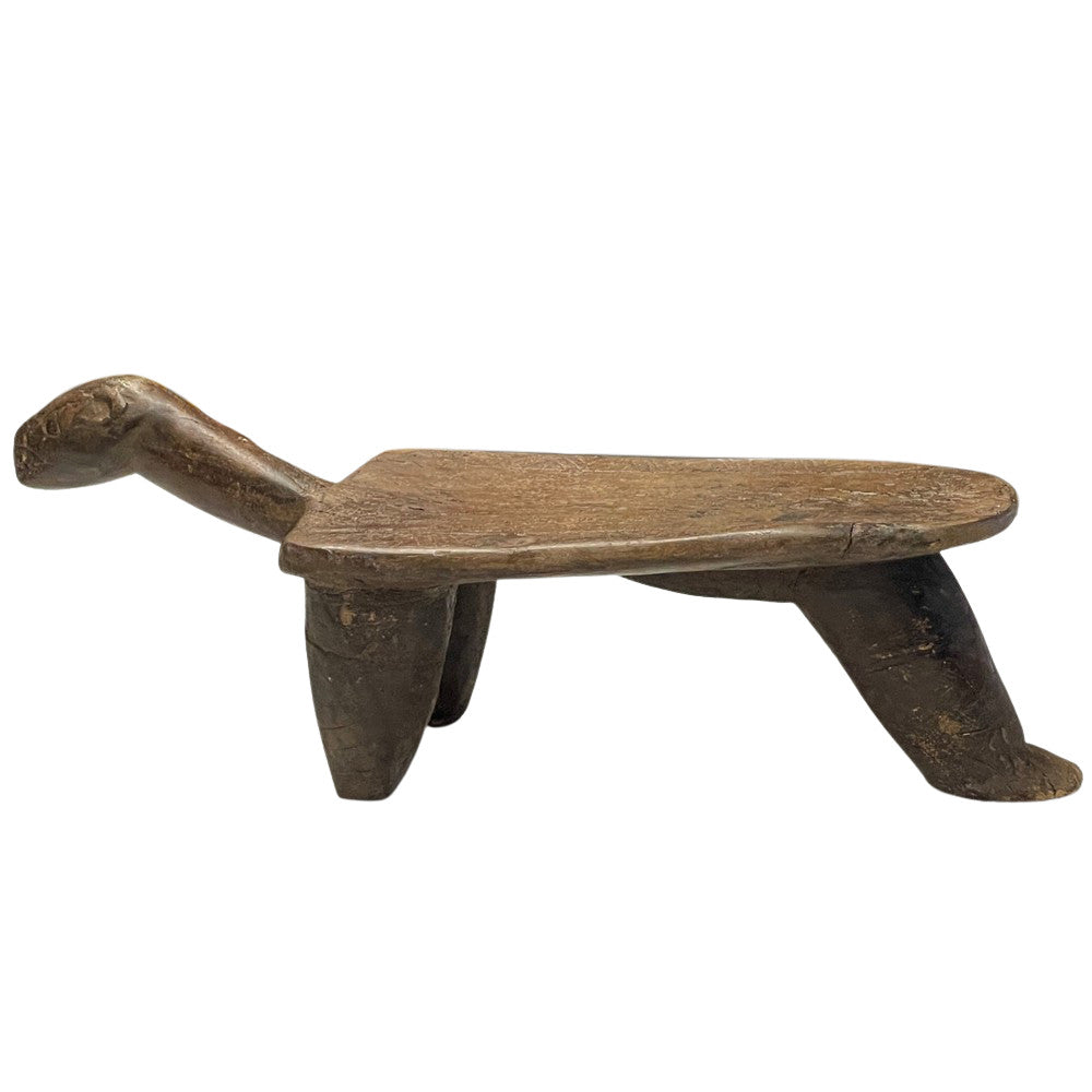 Vintage African Wooden Stool - Berbere Imports