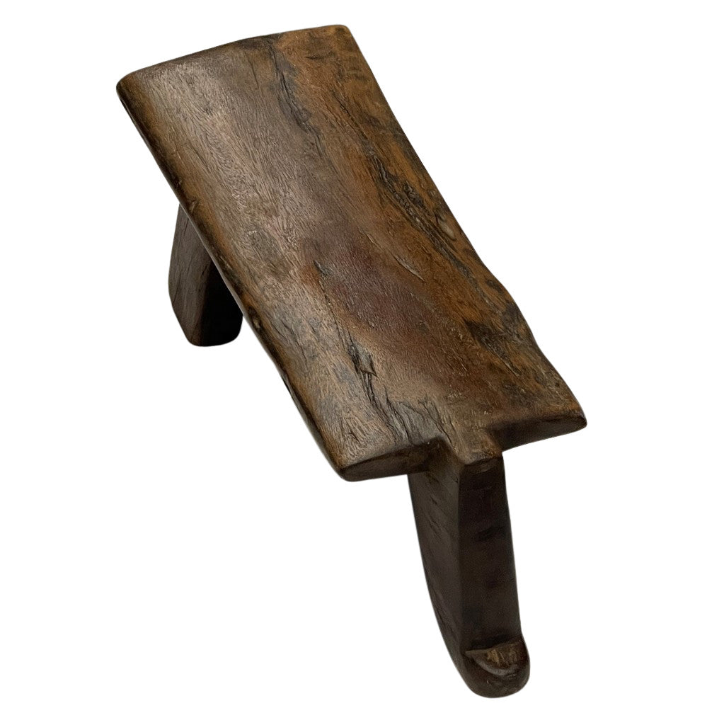 Vintage African Wooden Stool - Berbere Imports