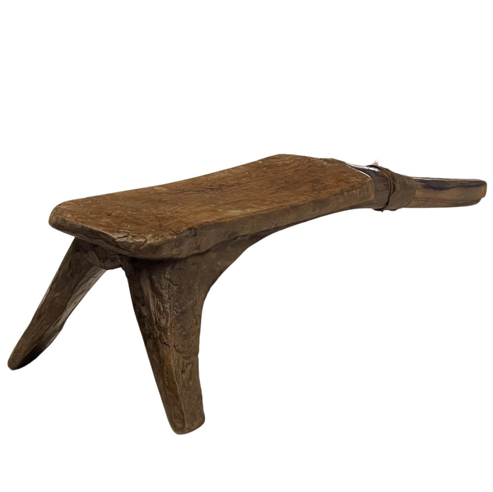 Vintage African Wooden Stool - Berbere Imports