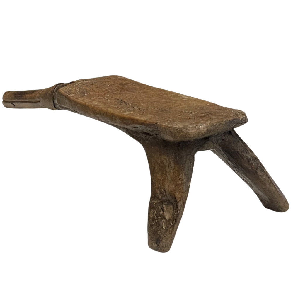 Vintage African Wooden Stool - Berbere Imports