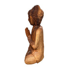 Wooden Seated Buddha - Berbere Imports