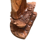 Wooden Standing Buddha - Berbere Imports