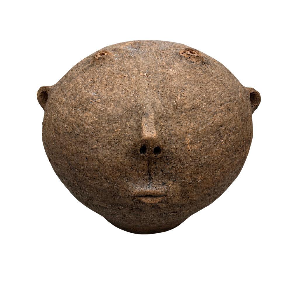 Thai Terracotta Artistic Sculpture Head - Berbere Imports