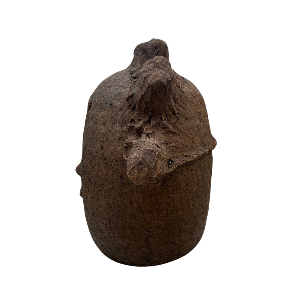 Thai Terracotta Artistic Sculpture Bust - Berbere Imports