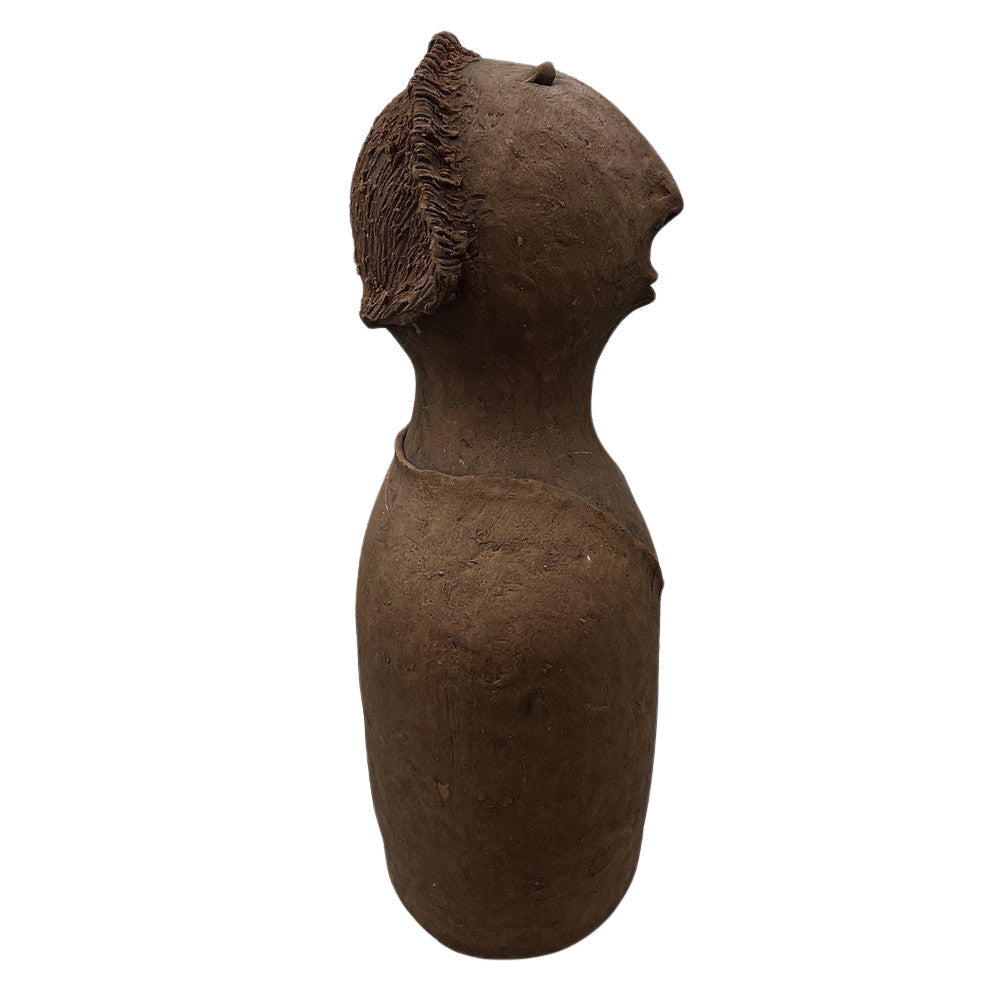 Thai Terracotta Artistic Sculpture Bust - Berbere Imports