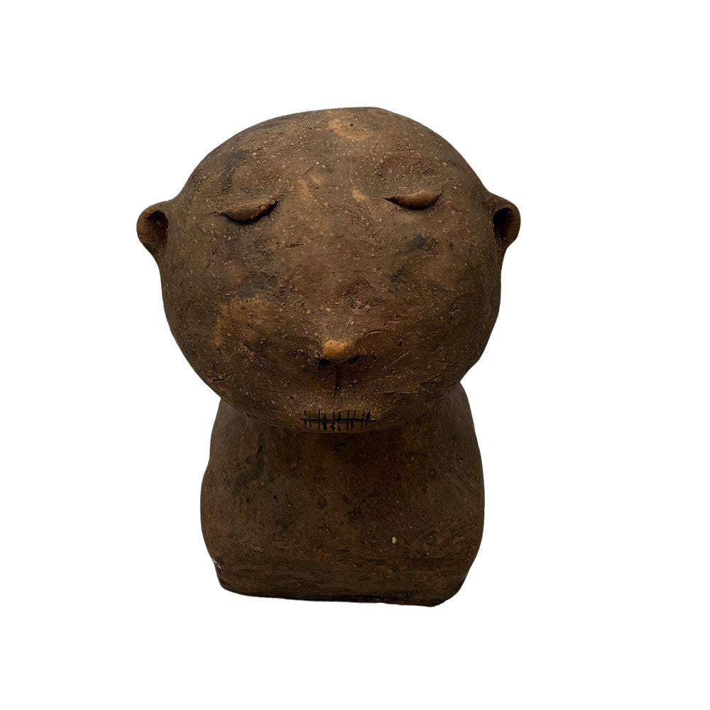 Thai Terracotta Artistic Sculpture Bust - Small - Berbere Imports