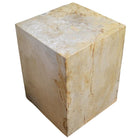 Indonesian Petrified Wood Square Stool - Berbere Imports